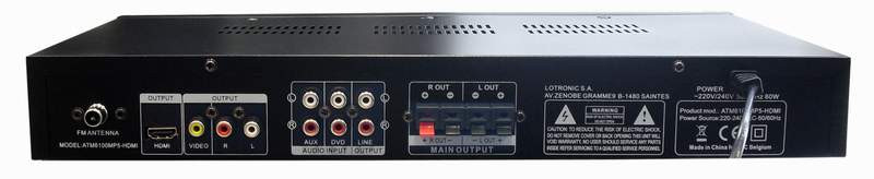 Galerijní obrázek č.2 Karaoke systémy LTC AUDIO ATM6100MP5-HDMI