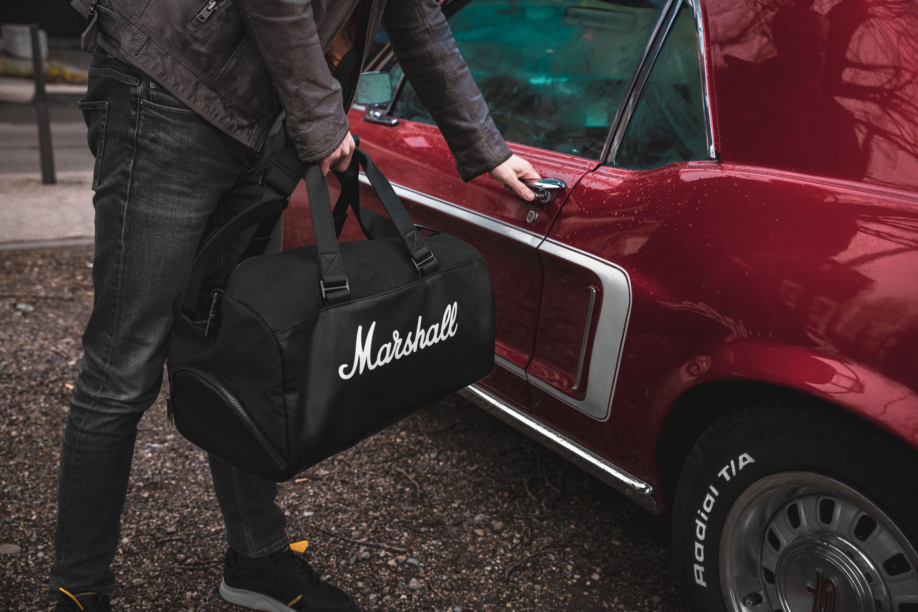 Galerijní obrázek č.12 Výprodej MARSHALL Uptown Duffel Black/White