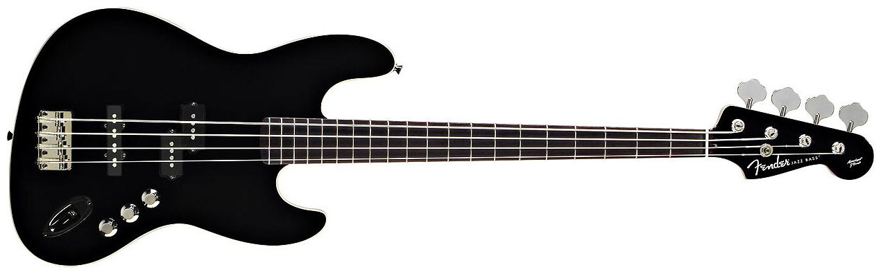 Hlavní obrázek JB modely FENDER Aerodyne™ Jazz Bass®, Rosweood Stained Fingerboard, Black