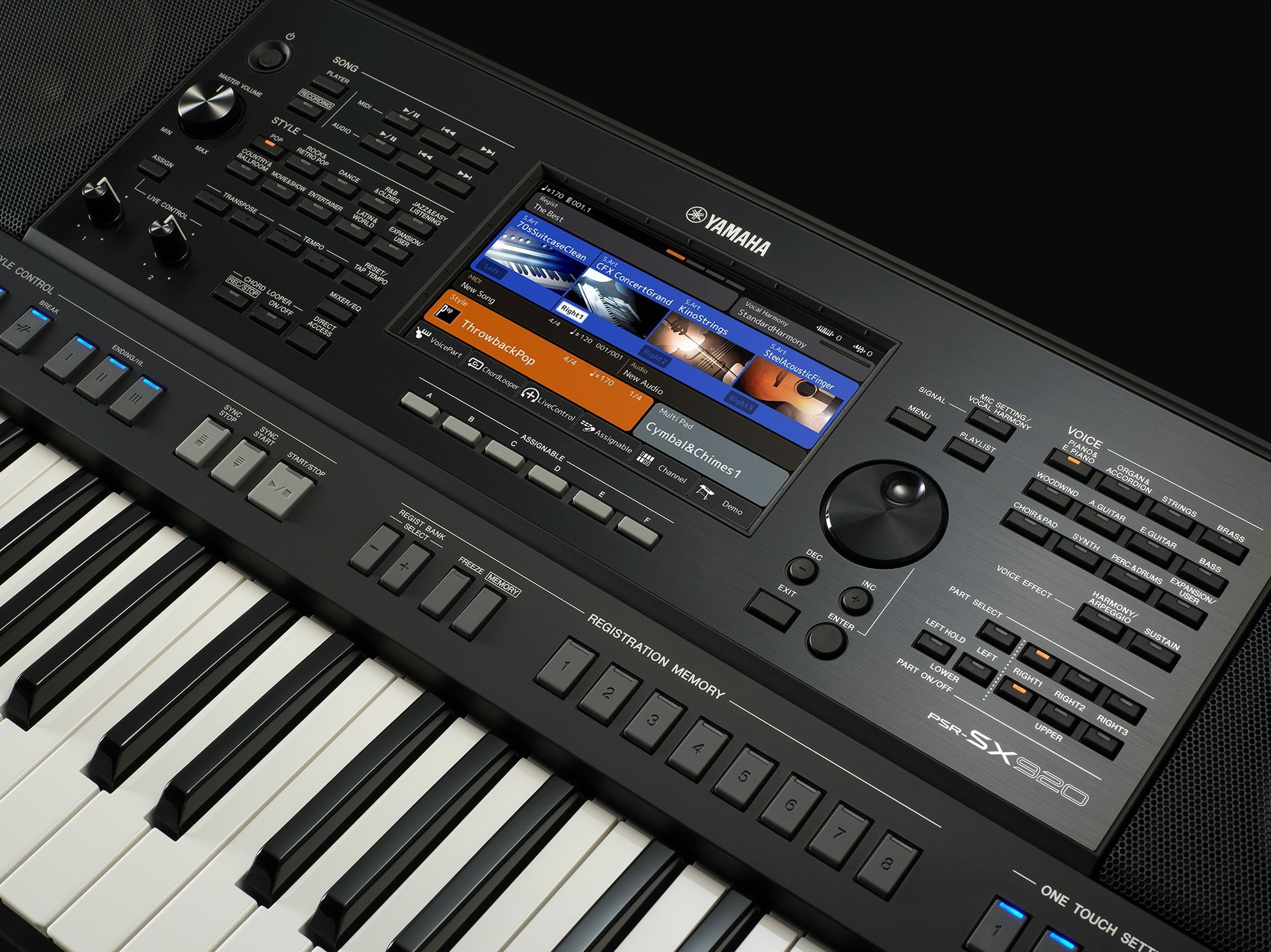 Galerijní obrázek č.6 Keyboardy/Klávesy/Kontrolery YAMAHA PSR-SX920