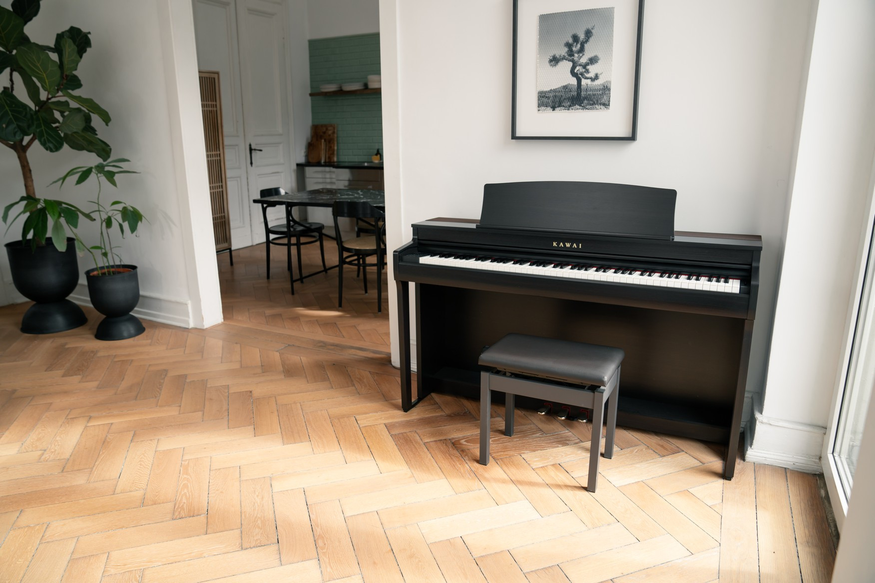 Galerijní obrázek č.7 Klávesy KAWAI CN301R - Premium Rosewood