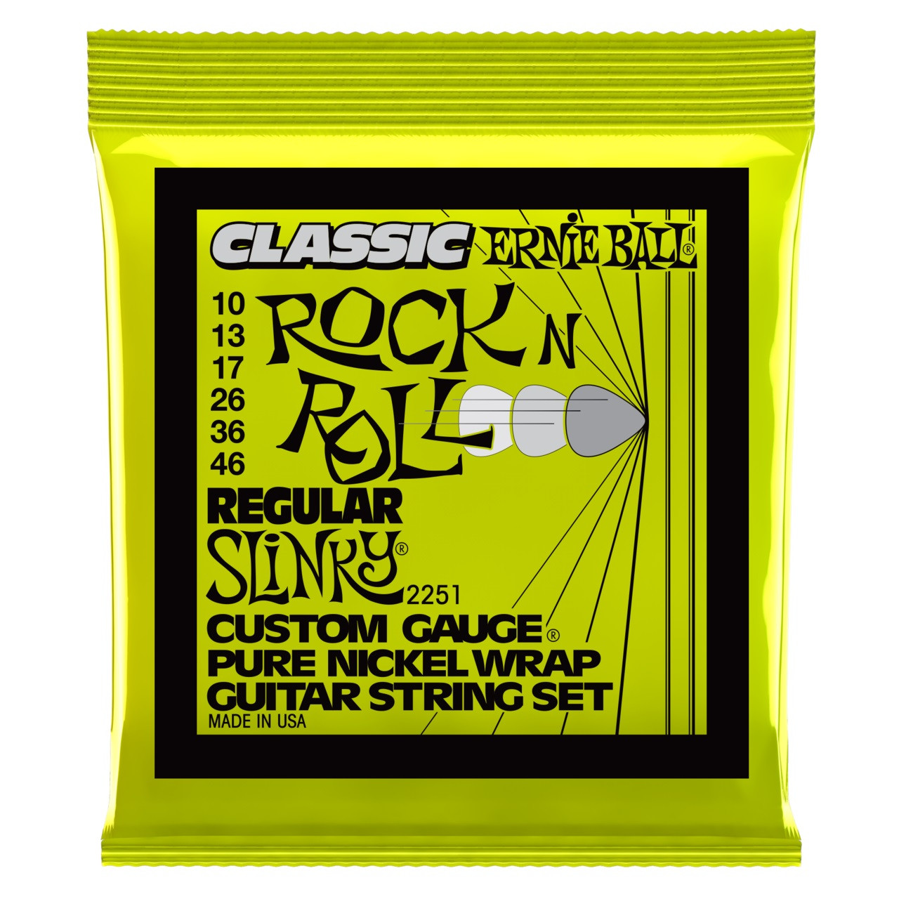 Hlavní obrázek Tvrdost .009 ERNIE BALL P02251 Regular Slinky Classic Pure Nickel - .009 - .042