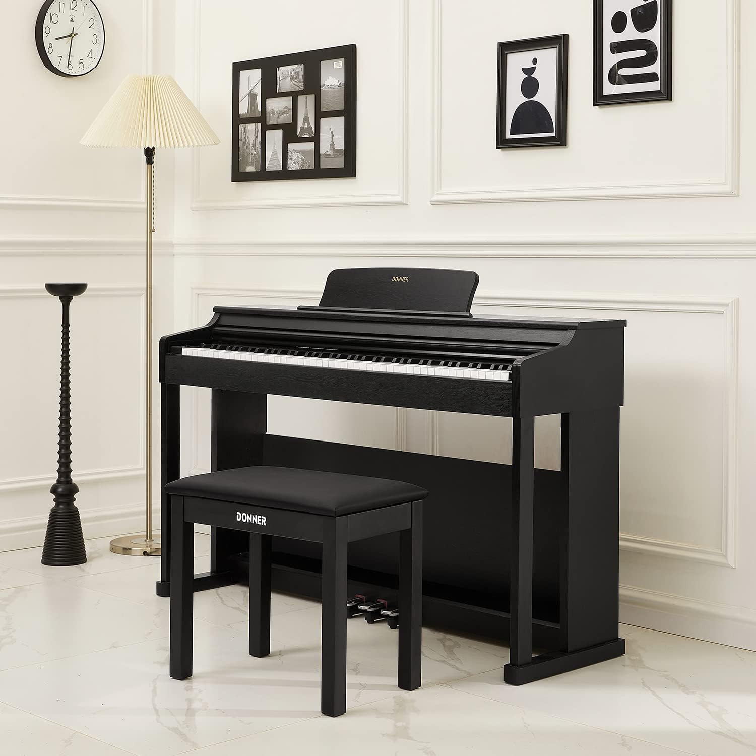 Galerijní obrázek č.7 Digitální piana DONNER DDP-100 - Black