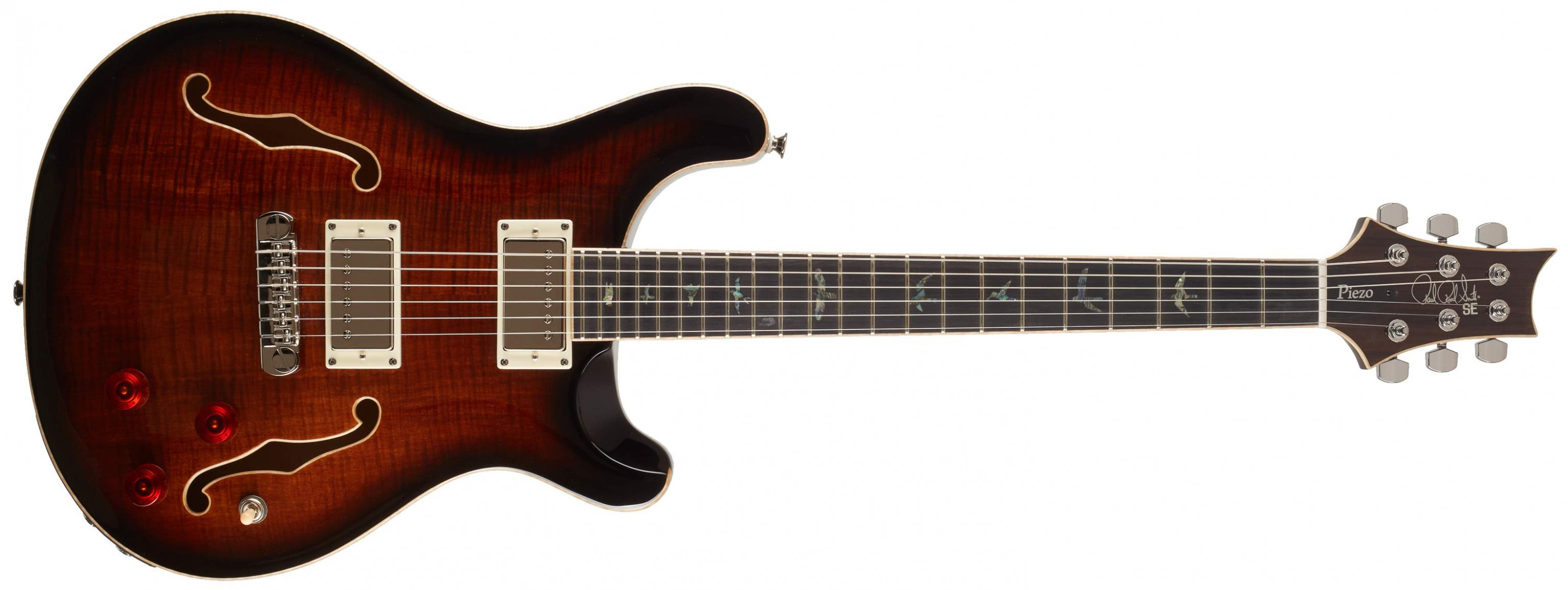 Hlavní obrázek Semiakustické a jazzové PAUL REED SMITH SE Hollowbody II Piezo BG - Black Gold Burst