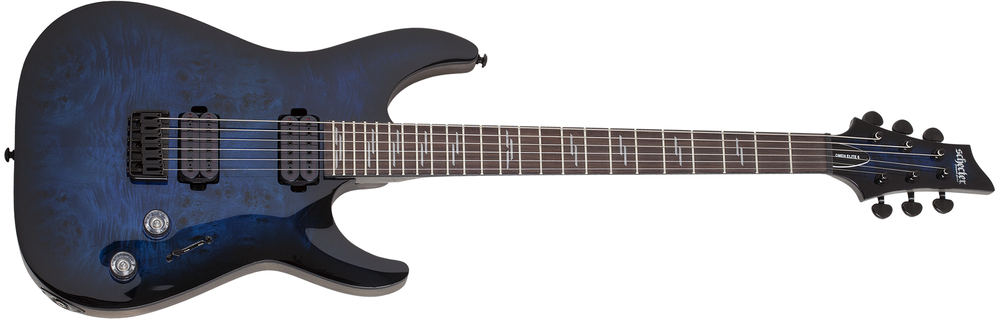 Hlavní obrázek Superstrat SCHECTER Omen Elite-6 - See-Thru Blue Burst
