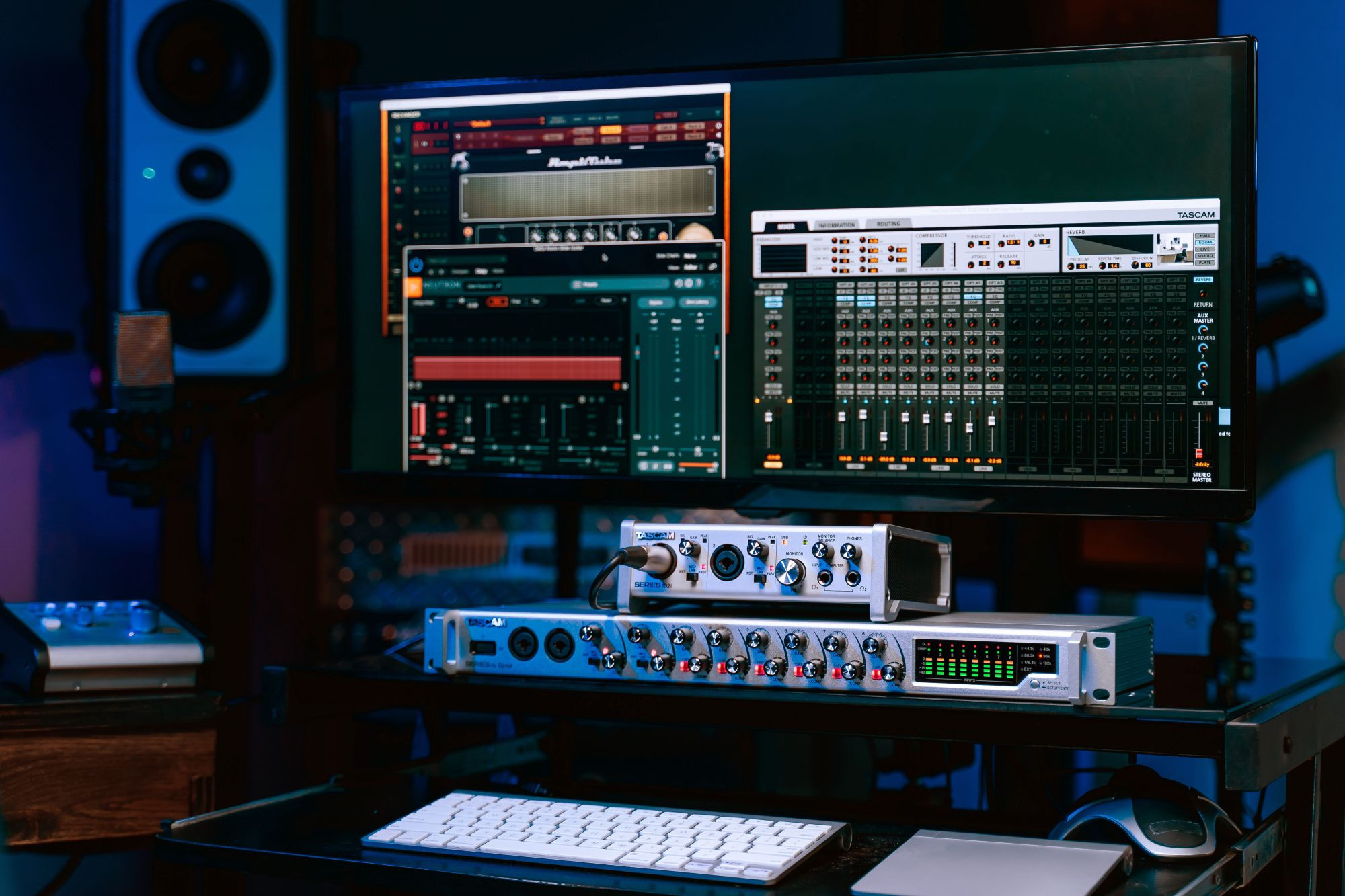 Galerijní obrázek č.8 Mikrofonní a linkové předzesilovače TASCAM Series 8p Dyna