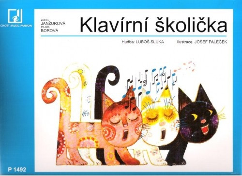 Hlavní obrázek Zpěvníky a učebnice PUBLIKACE Klavírní školička - Milada Borová, Zdena Janžurová