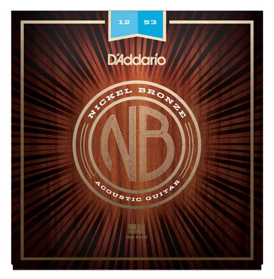 Hlavní obrázek Tvrdost .012 D'ADDARIO NB1253 Nickel Bronze Acoustic Light