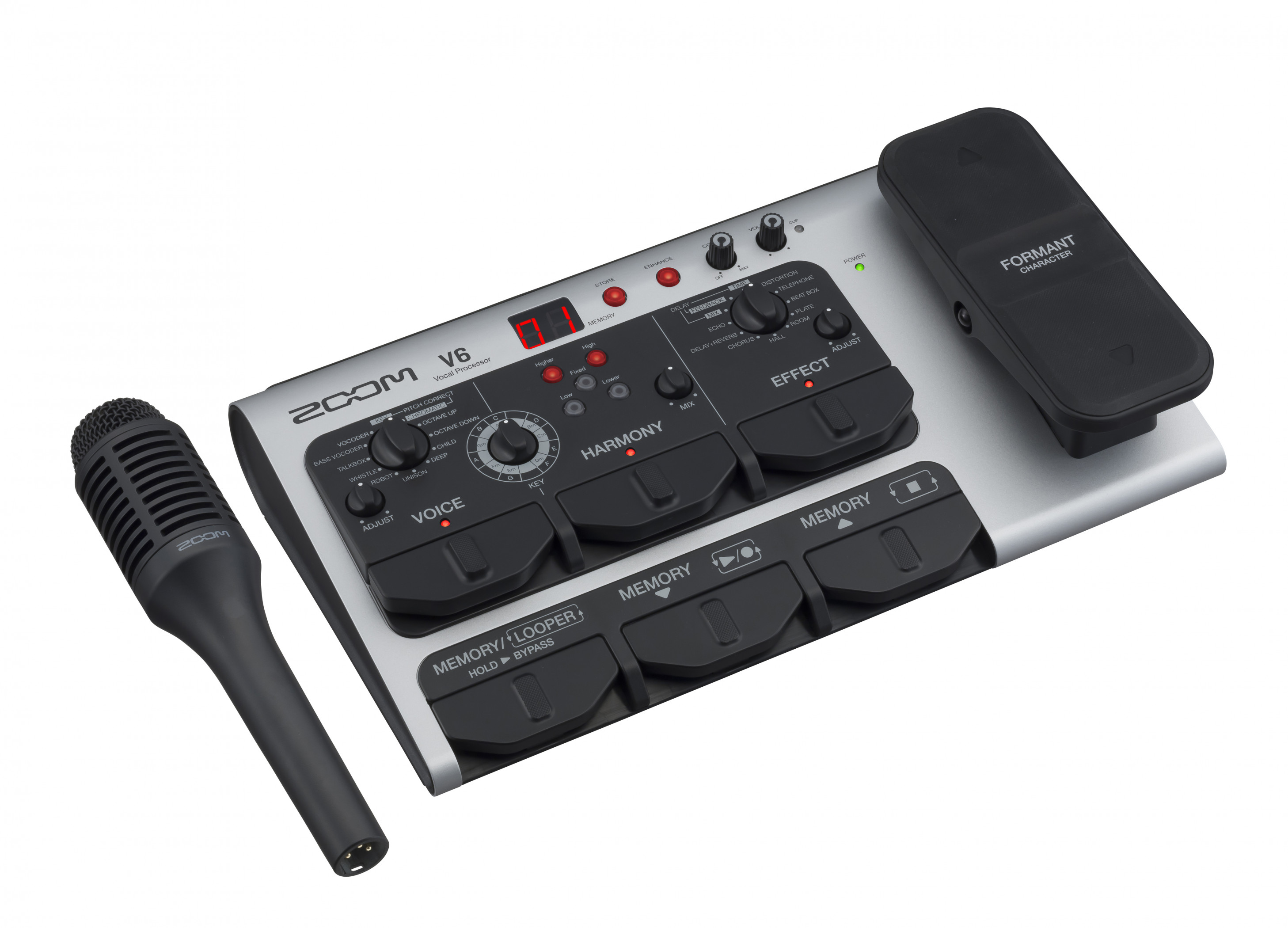 Hlavní obrázek Vokální procesory a harmonizery ZOOM V6