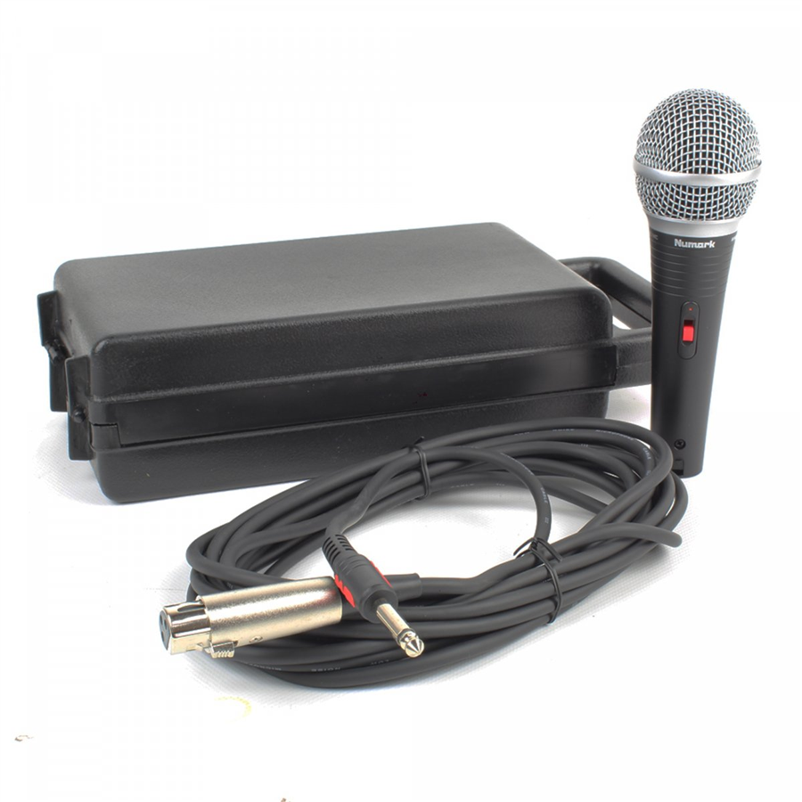 Galerijní obrázek č.3 Dynamické pódiové vokální mikrofony NUMARK WM200