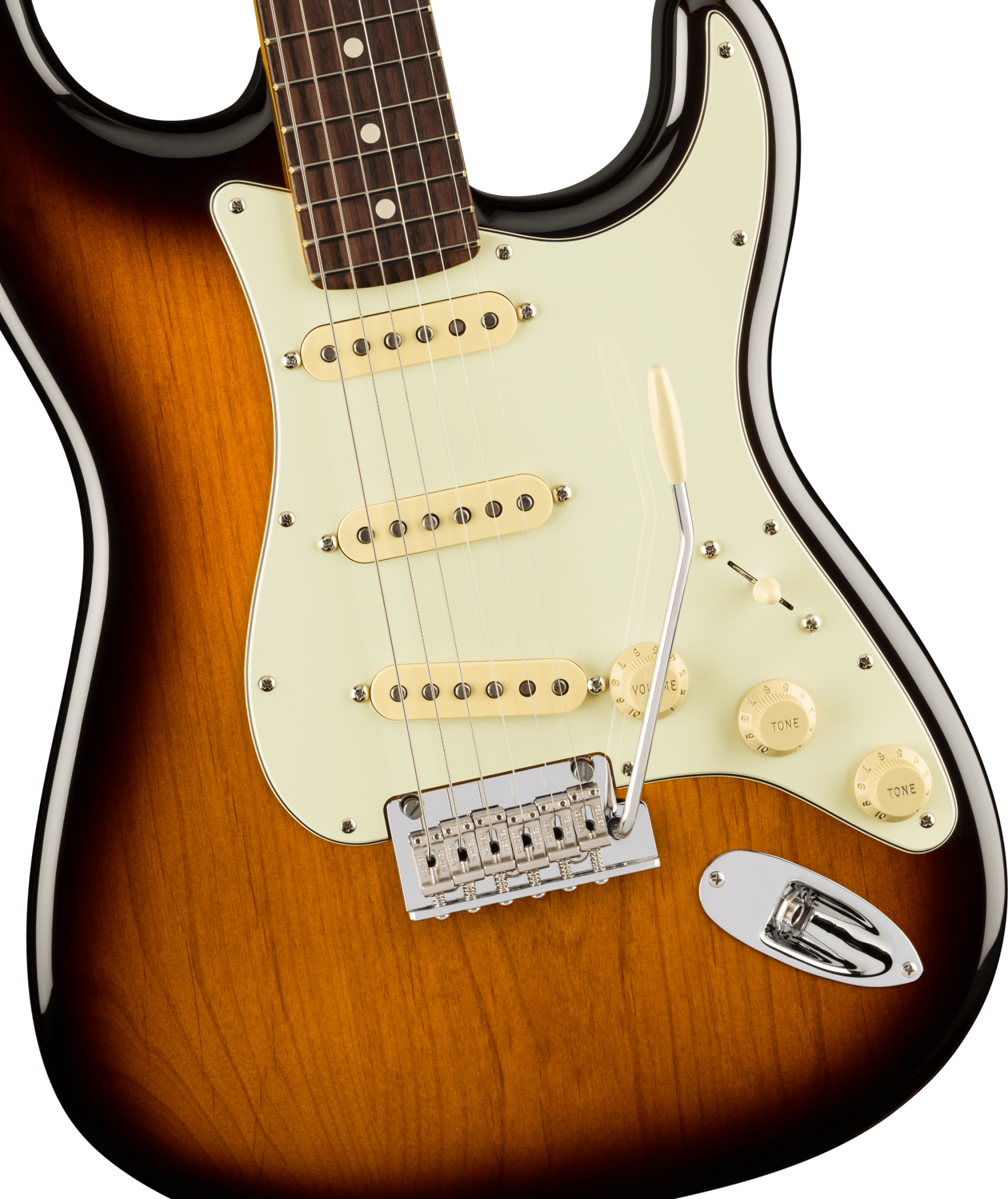 Galerijní obrázek č.2 ST - modely FENDER American Professional II Stratocaster Rosewood Fingerboard - Anniversary 2-Color Sunburst