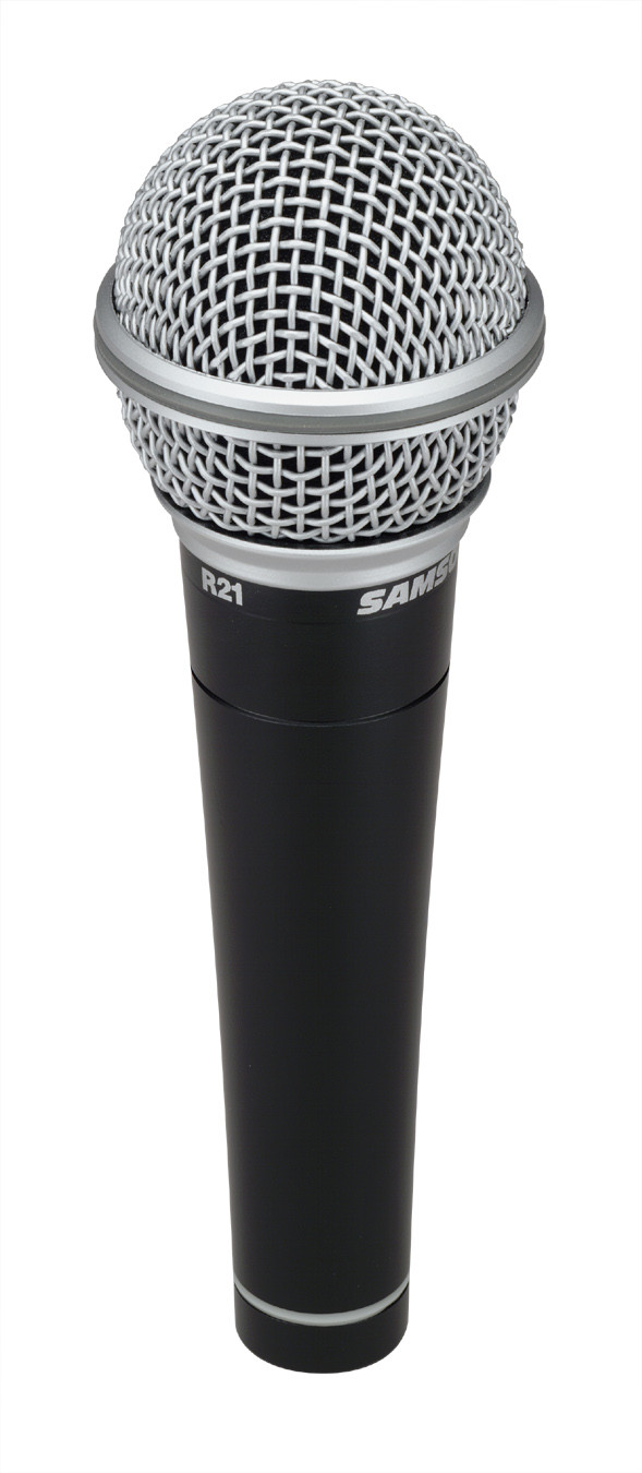 Galerijní obrázek č.1 Dynamické pódiové vokální mikrofony SAMSON R21S