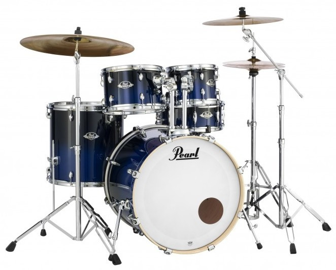 Hlavní obrázek 20“; 10“, 12“; 14“ PEARL EXL705N Export Lacquer - Sea Blue Fade