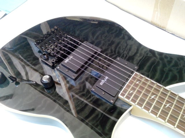 Galerijní obrázek č.1 ST - modely EPIPHONE Prophecy EM-2 FX Midnight Ebony