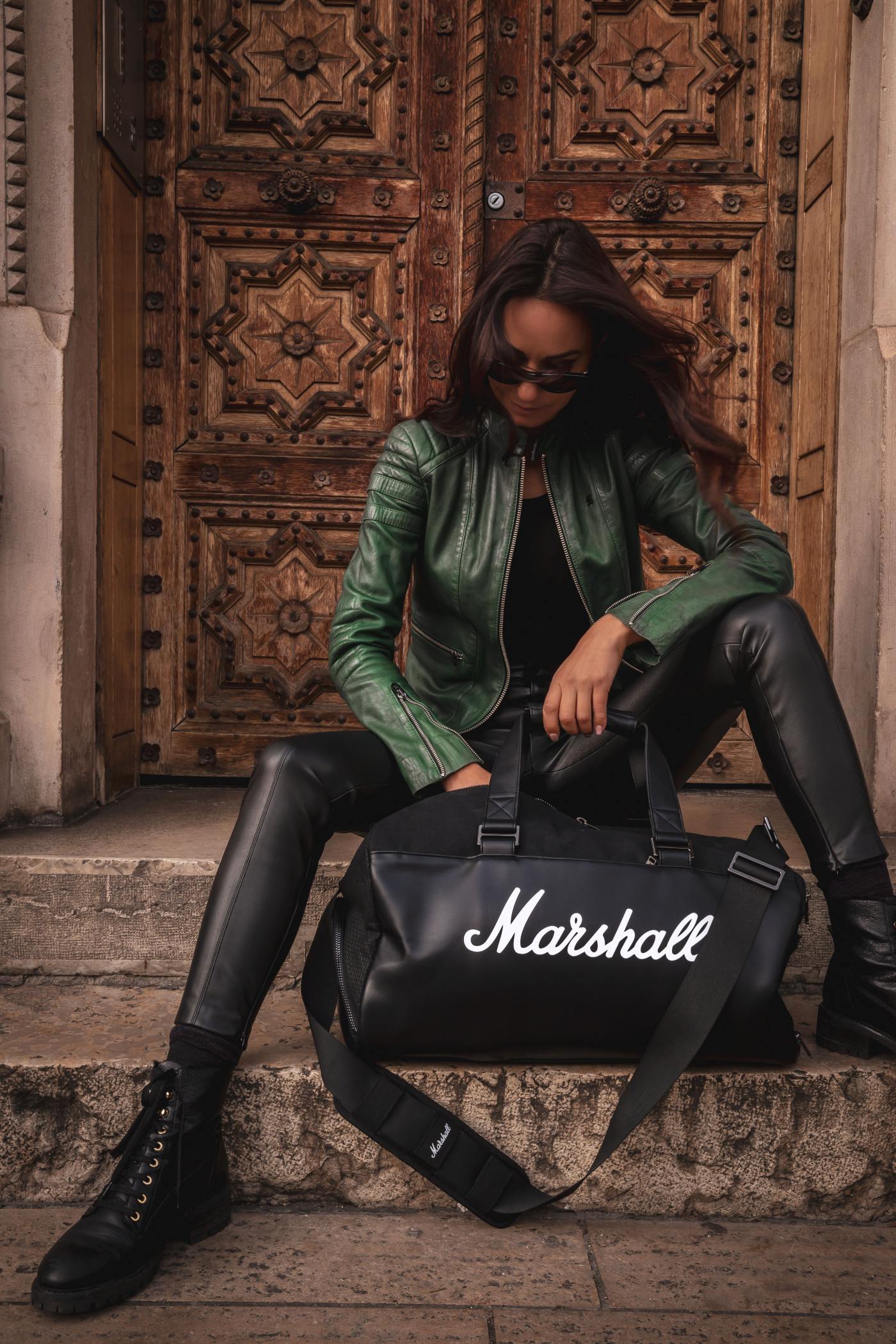 Galerijní obrázek č.14 Výprodej MARSHALL Uptown Duffel Black/White