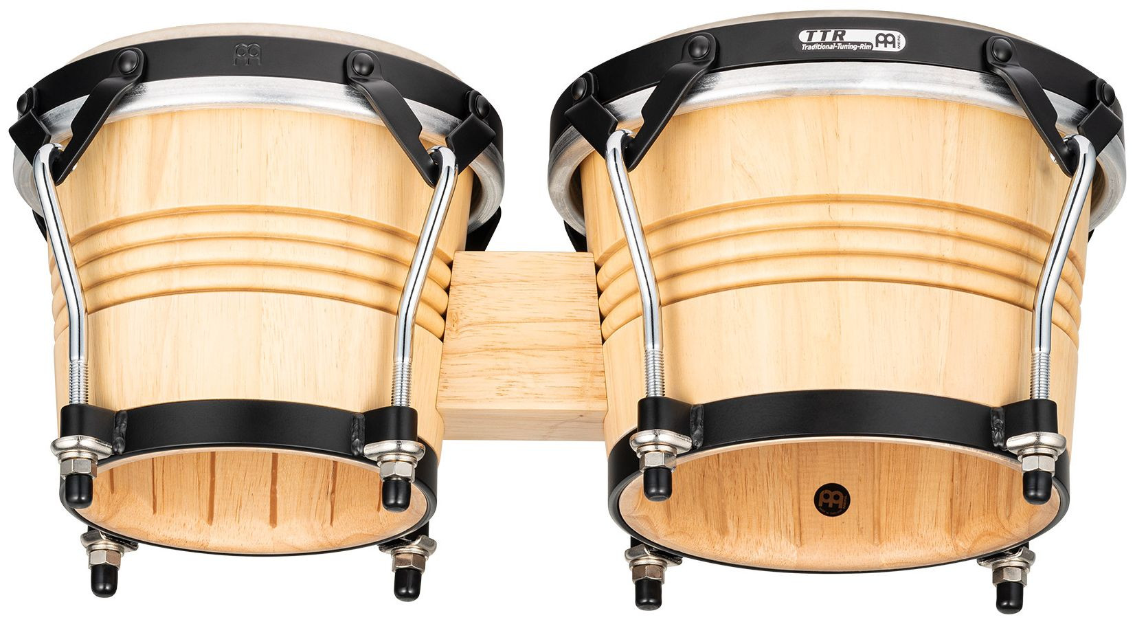 Galerijní obrázek č.2 Perkuse MEINL LCR300NT-M Artist Luis Conte Bongo 6 3/4” Macho & 8” Hembra - Natural