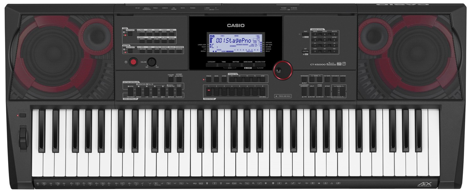Hlavní obrázek Keyboardy s dynamikou CASIO CT-X5000