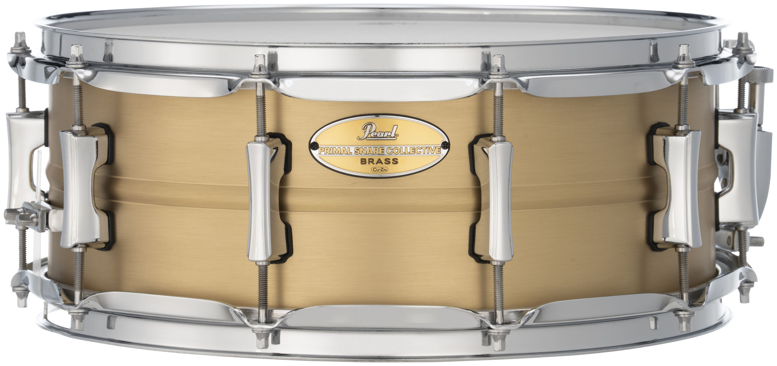 Hlavní obrázek 14" PEARL PSC1455B Primal Snare Collective 14” x 5,5” - Brushed Natural Brass