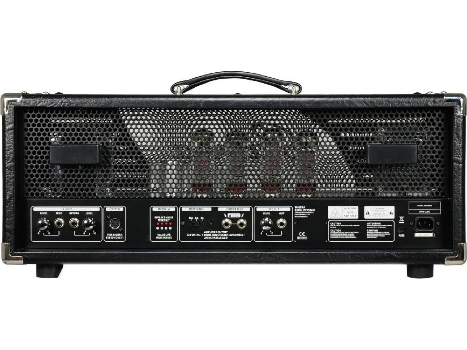 Galerijní obrázek č.1 Lampové zesilovače BUGERA 6260 Infinium