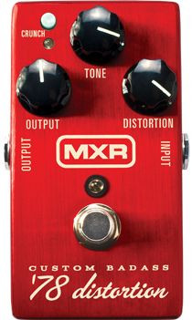 Hlavní obrázek Overdrive, distortion, fuzz, boost DUNLOP MXR M78 Custom Badass Distortion
