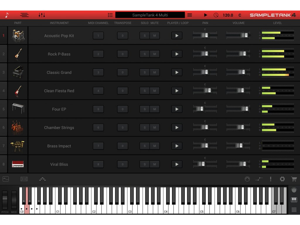 Galerijní obrázek č.4 Virtuální nástroje IK MULTIMEDIA SampleTank 4 (box)