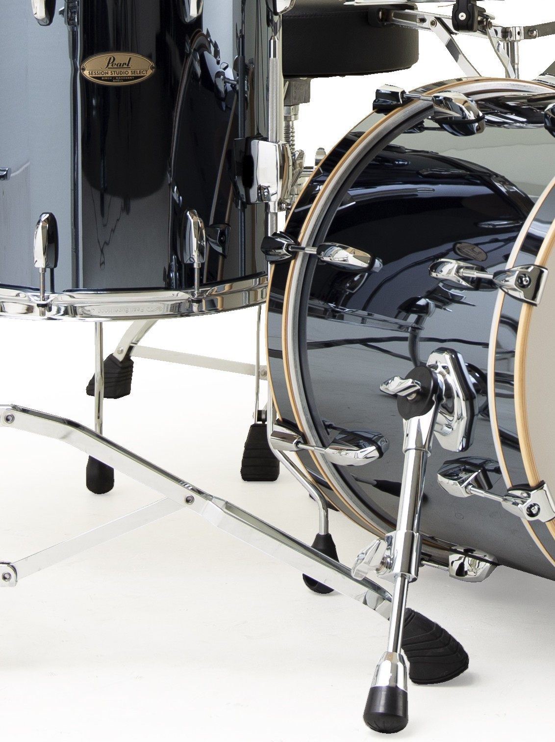 Galerijní obrázek č.1 20“; 10“, 12“; 14“ PEARL STS904XP/C766 Session Studio Select - Black Mirror Chrome