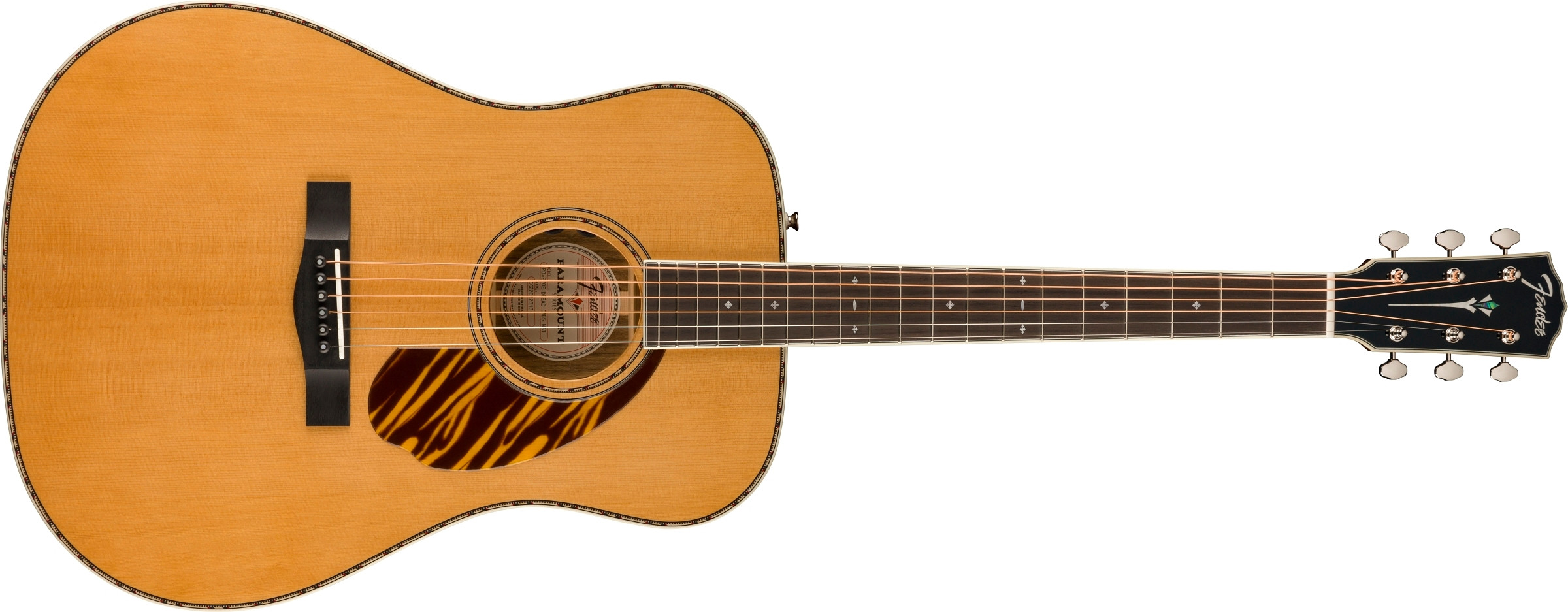 Hlavní obrázek Dreadnought FENDER PD-220E Dreadnought Ovangkol - Aged Natural Limited Edition