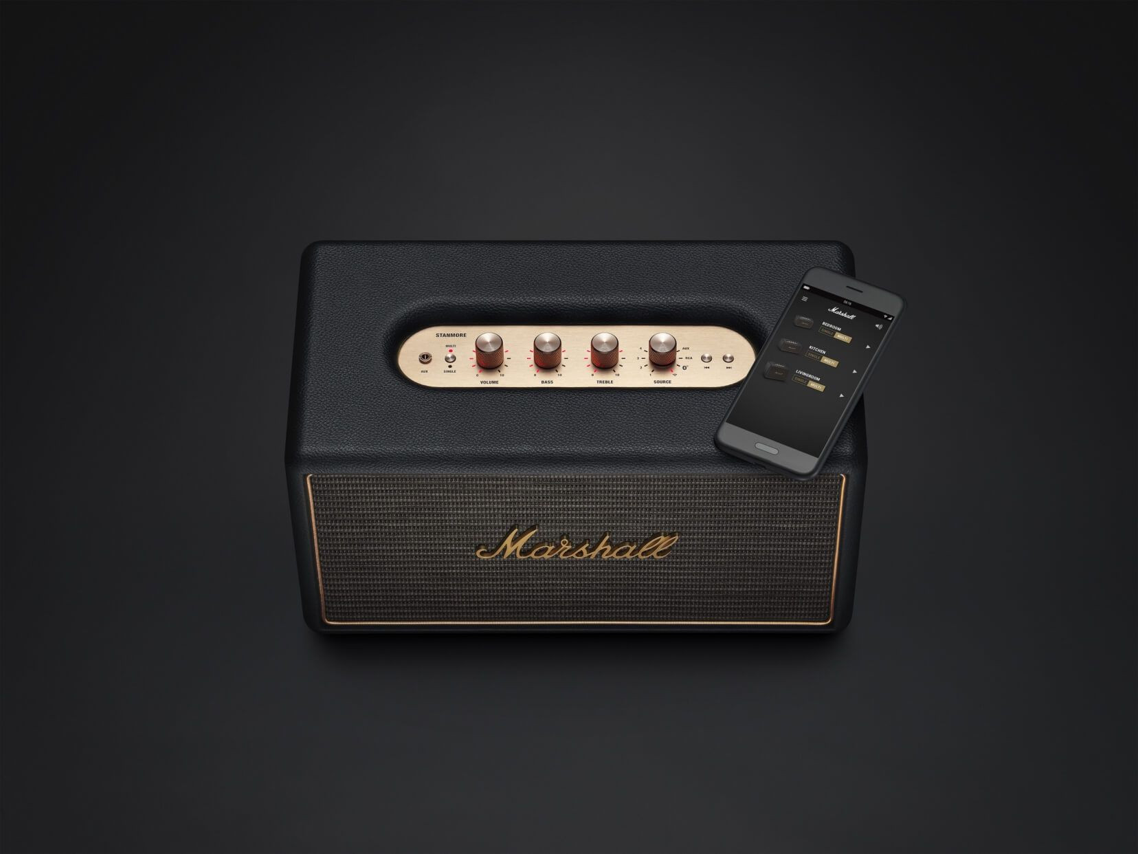 Galerijní obrázek č.2 Nepřenosné (na doma) MARSHALL STANMORE MULTI ROOM (krémová)