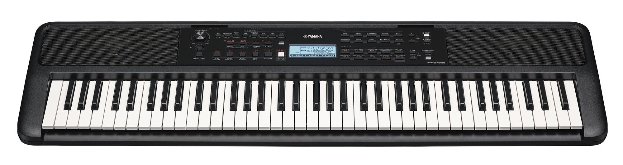 Galerijní obrázek č.1 Keyboardy s dynamikou YAMAHA PSR-EW320 - Black