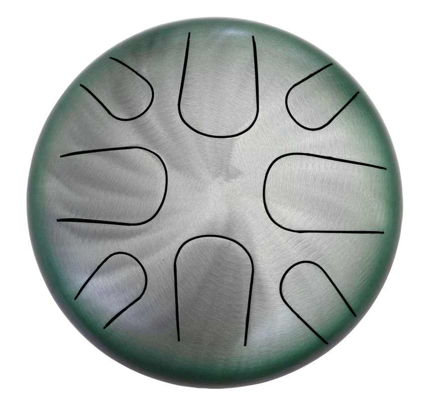 Galerijní obrázek č.1 Melodické nástroje PEARL PMTD8AMF/689 Awakening Series Tongue Drum A Minor - Green Burst