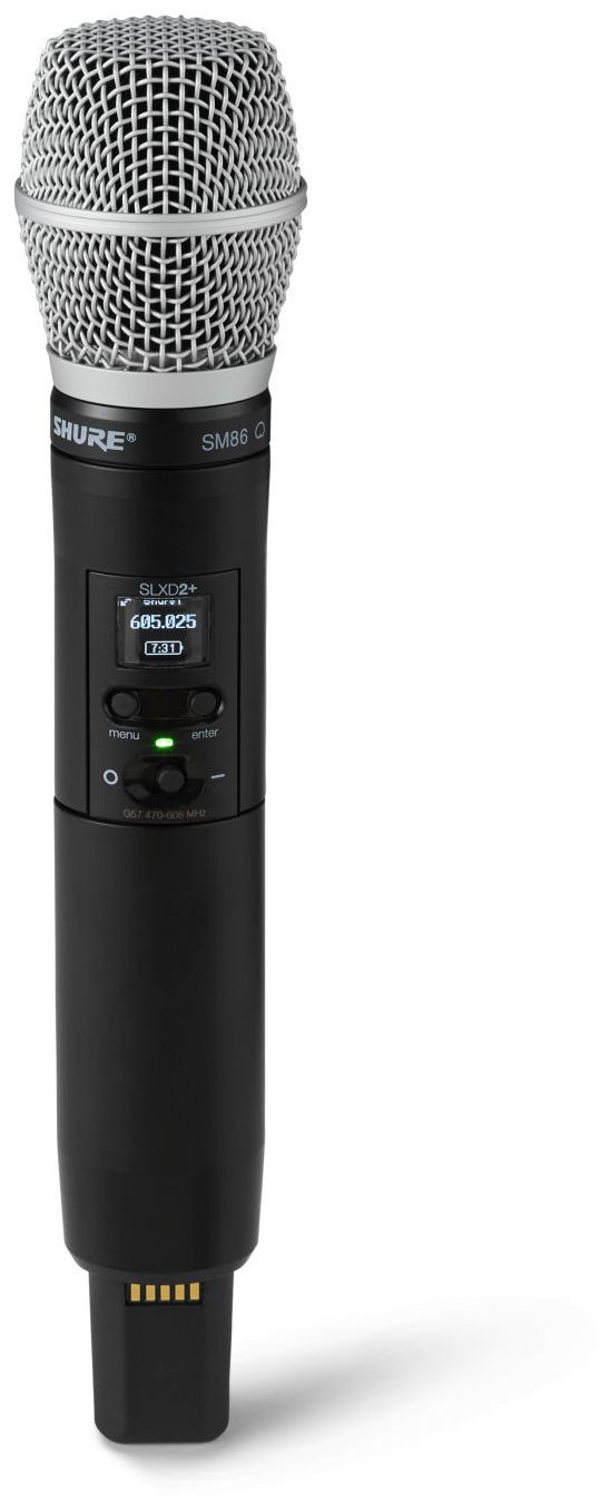 Hlavní obrázek Samostatné vysílače k bezdrátovým systémům SHURE SLXD2+/SM86-G65