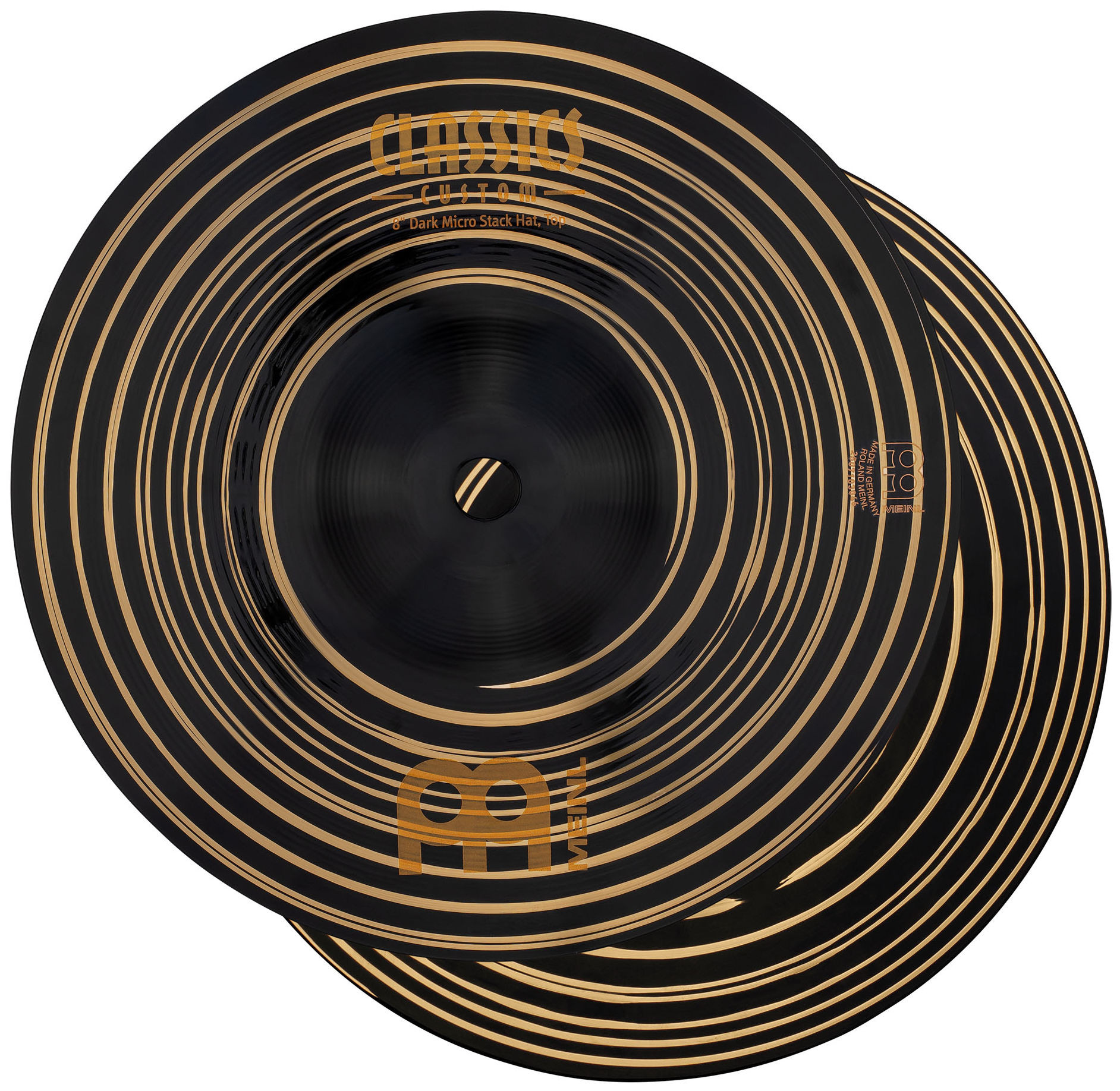Hlavní obrázek Efektové činely MEINL Cymbals Classics Custom Dark Micro Stack Hats - 8”