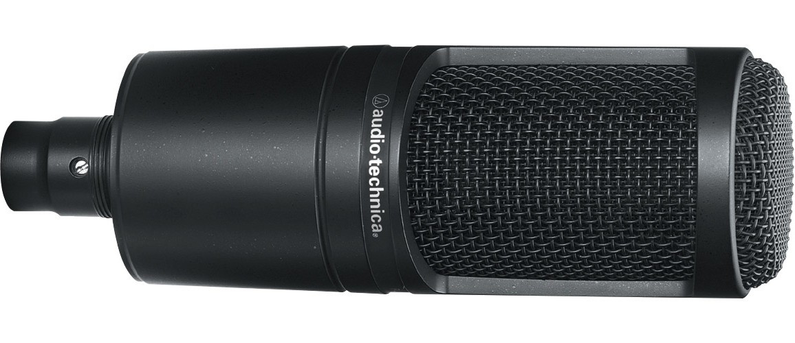 Hlavní obrázek Velkomembránové kondenzátorové mikrofony AUDIO-TECHNICA AT2020