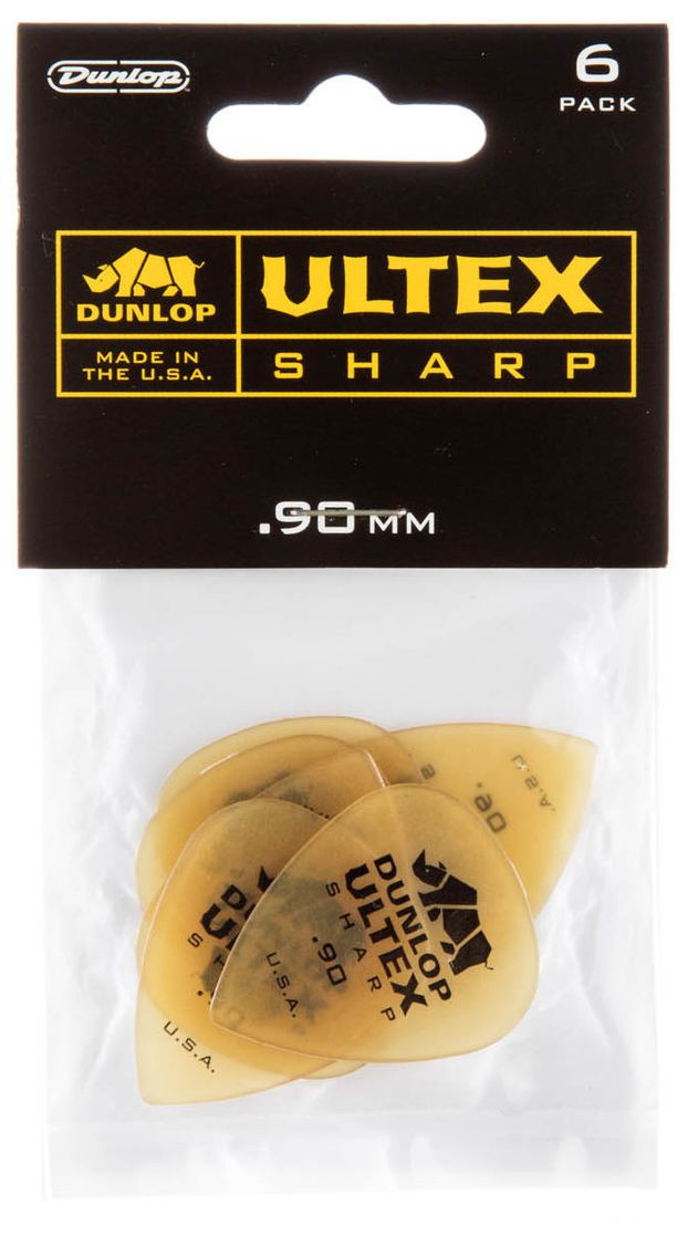 Galerijní obrázek č.2 Tvrdost  1.0 DUNLOP Ultex Sharp Pick .90mm