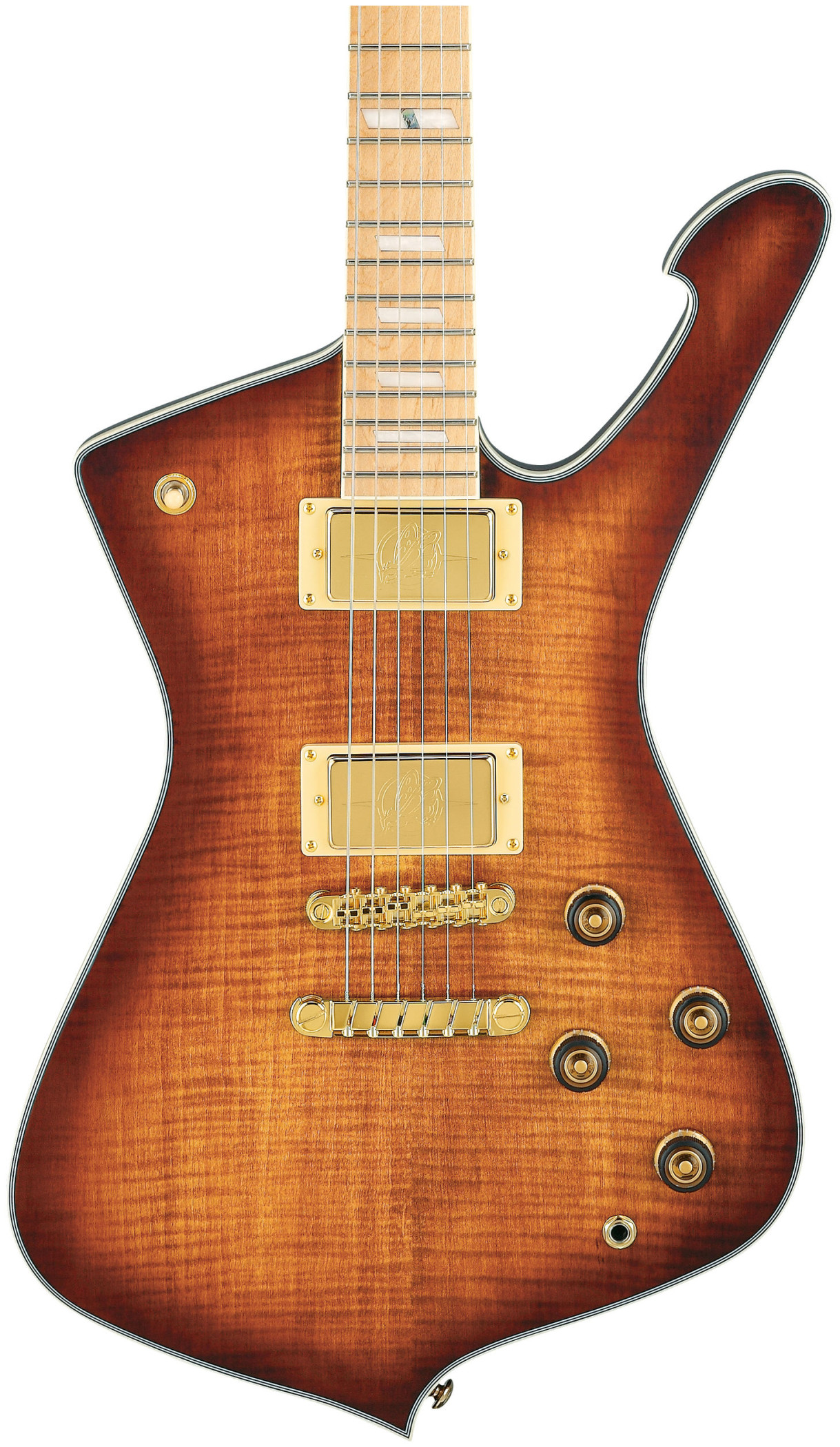 Galerijní obrázek č.3 Superstrat IBANEZ IC420MFM-CML - Caramel Burst Low Gloss
