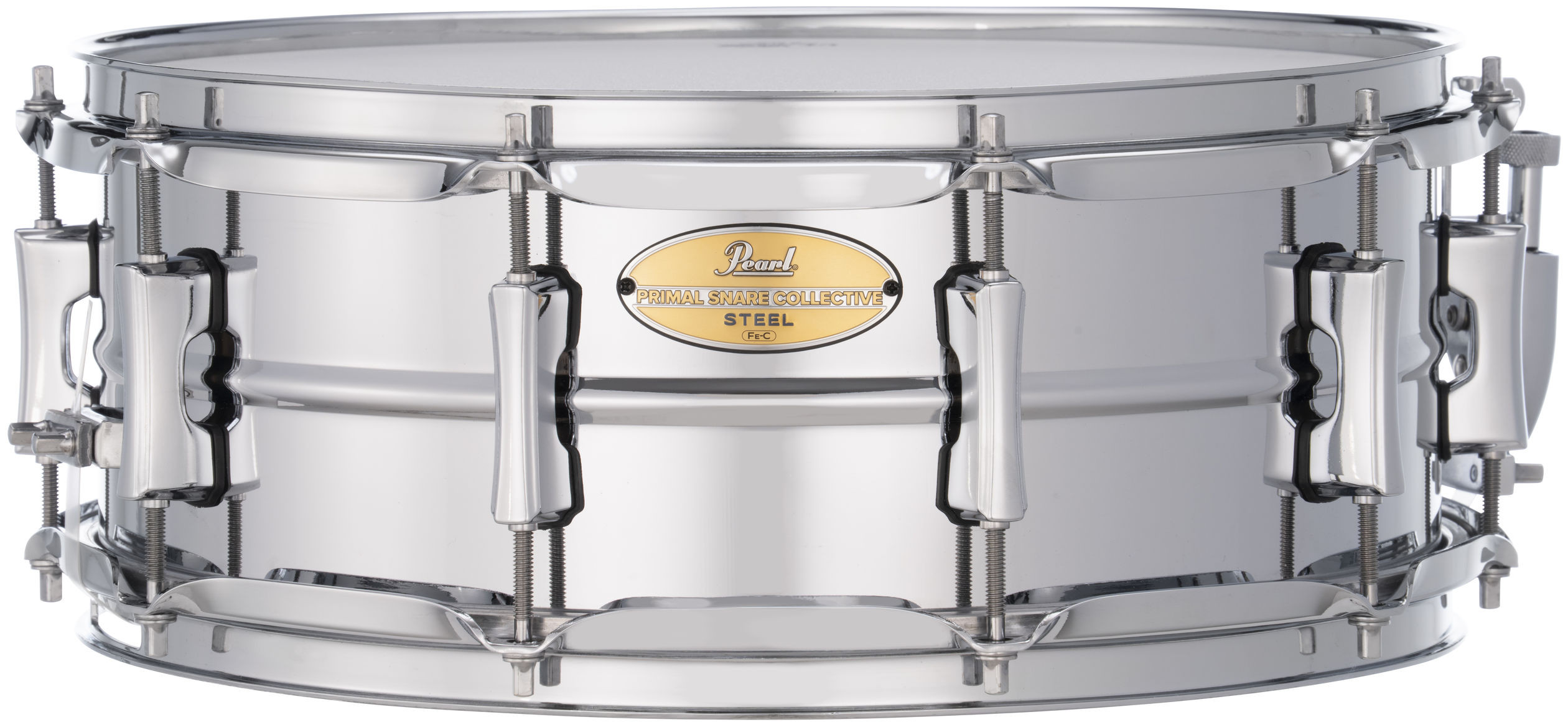 Hlavní obrázek 14" PEARL PSC1455S Primal Snare Collective 14” x 5,5” - Mirror Chrome