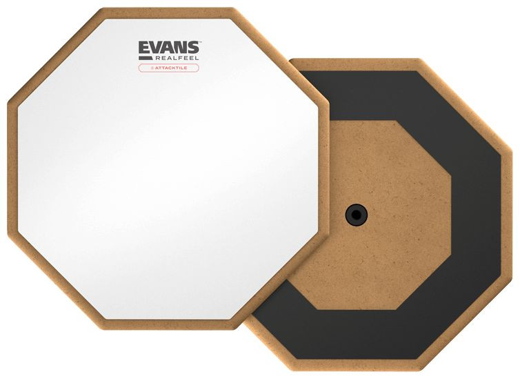 Galerijní obrázek č.2 Tréninkové pady EVANS RealFeel Attacktile Drum Pad, 10 Inch