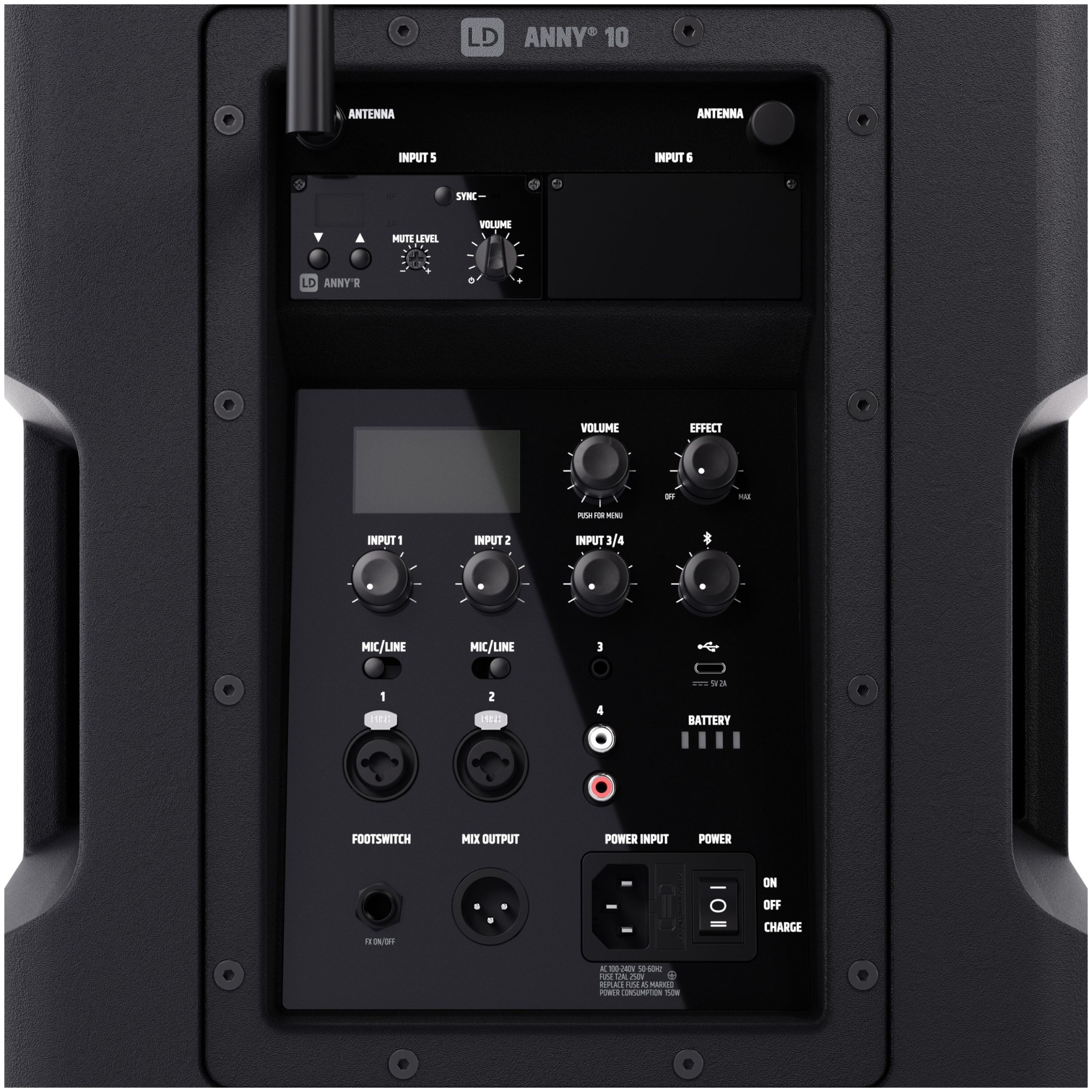 Galerijní obrázek č.4 Aktivní reproboxy LD SYSTEMS ANNY 10 BPH B8