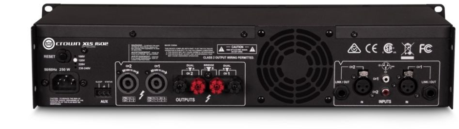 Galerijní obrázek č.1 Dvoukanálové zesilovače CROWN XLS 1502