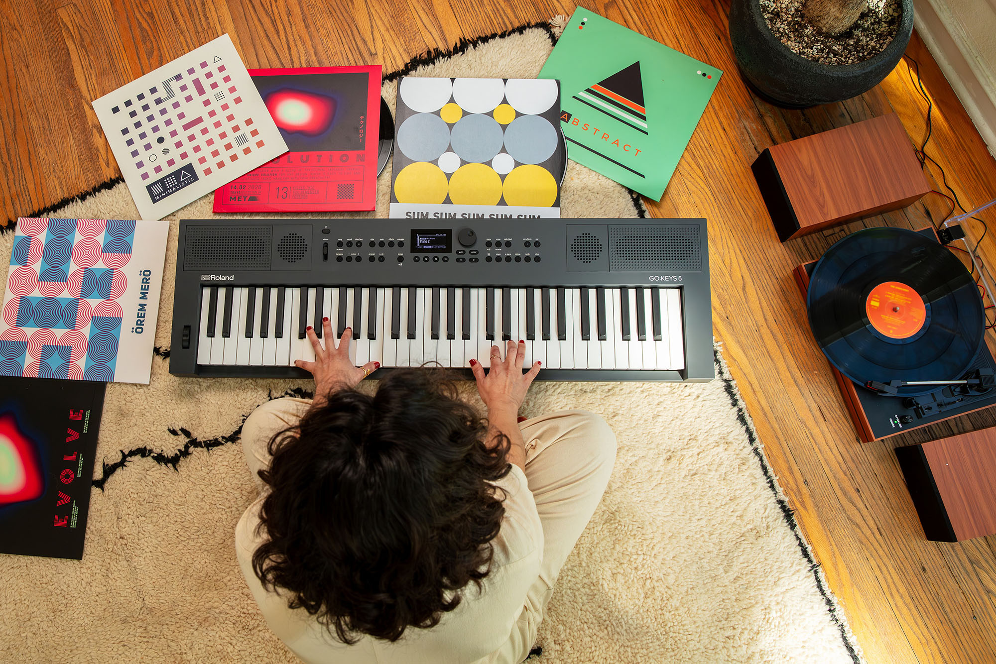 Galerijní obrázek č.9 Keyboardy s dynamikou ROLAND GO:KEYS 5 - Graphite