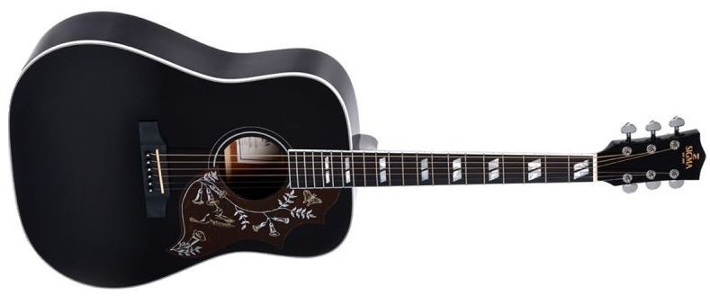 Hlavní obrázek Dreadnought SIGMA GUITARS DM-SG5 Black