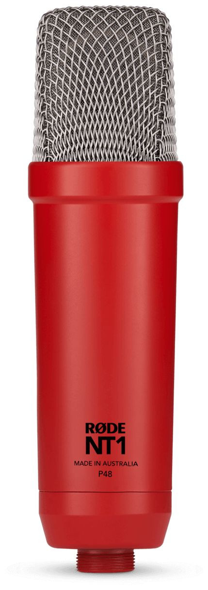 Galerijní obrázek č.4 Velkomembránové kondenzátorové mikrofony RODE NT1 Signature Series Red