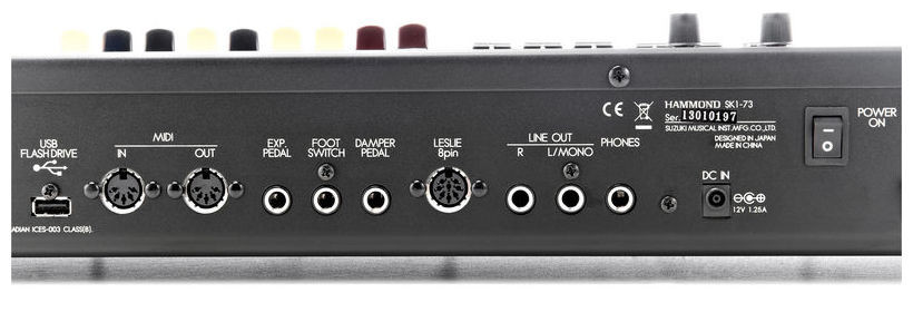 Galerijní obrázek č.6 Syntezátory, varhany, virtuální nástroje HAMMOND SK1-73