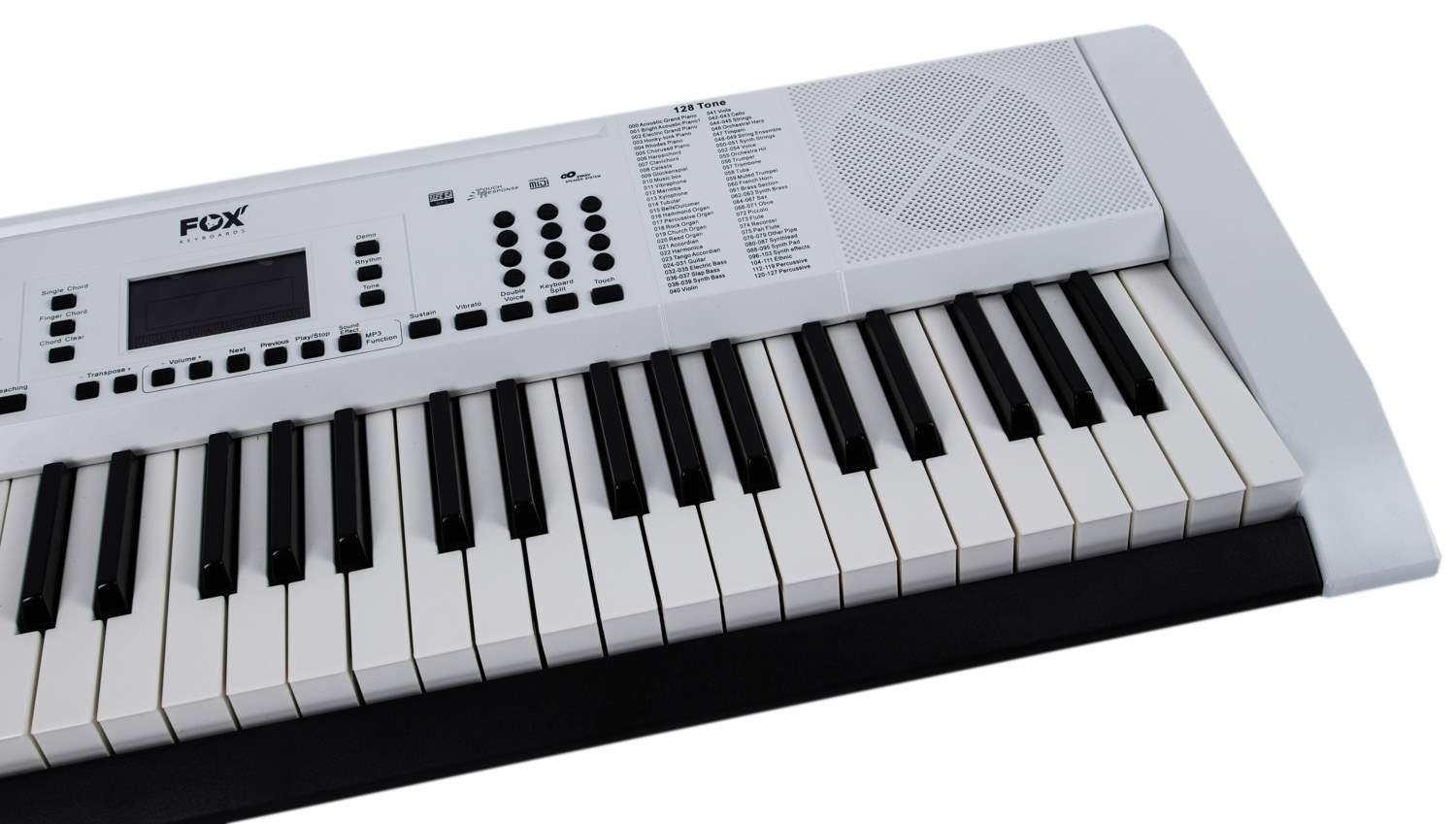 Galerijní obrázek č.7 Keyboardy s dynamikou FOX 168 WH