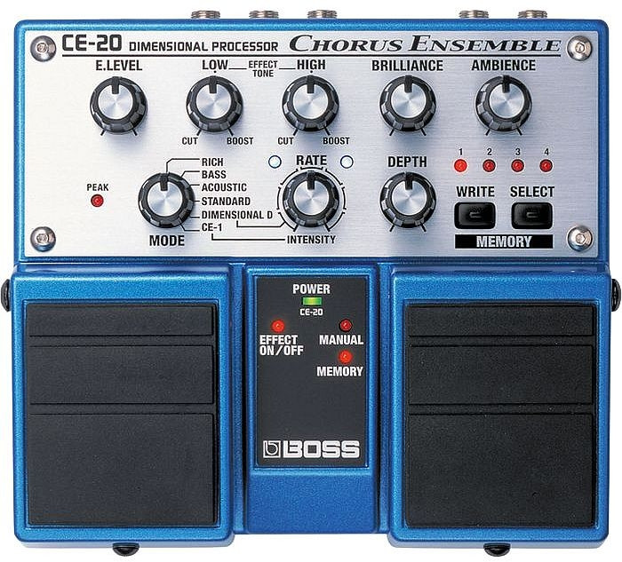 Hlavní obrázek Chorus, flanger, phaser BOSS CE-20 TWIN CHORUS ENSEMBLE