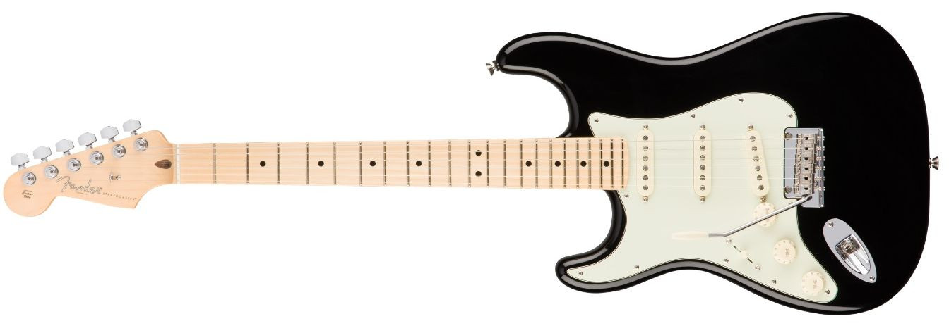 Hlavní obrázek Levoruké FENDER American Professional Stratocaster LH Black Maple