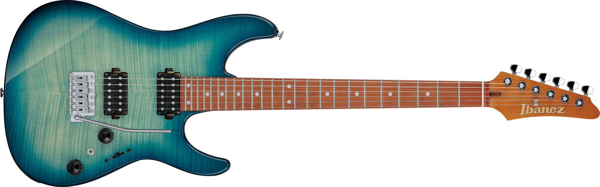 Hlavní obrázek ST - modely IBANEZ AZ24S1F-TXB - Transparent Turquoise Burst