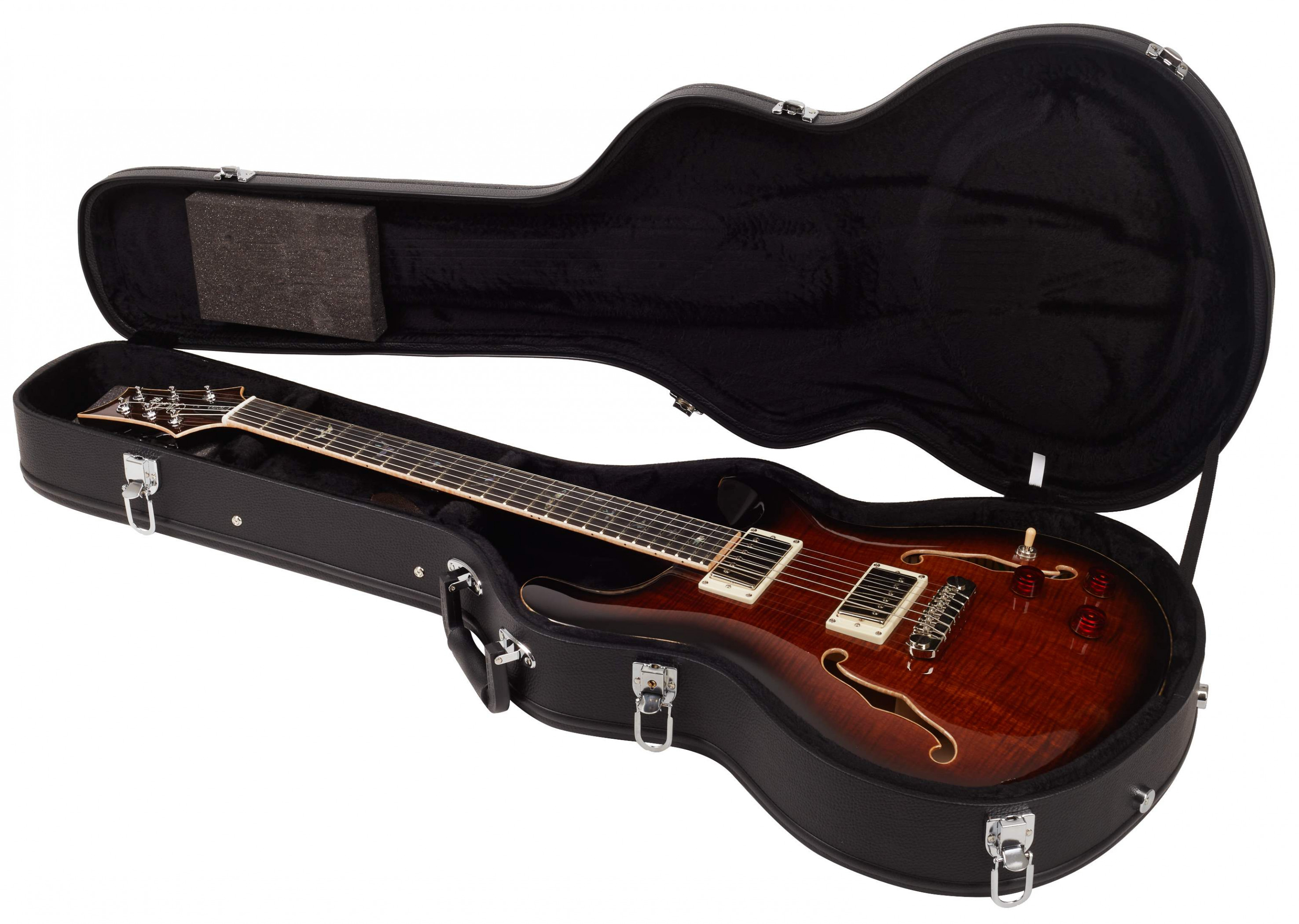 Galerijní obrázek č.3 Semiakustické a jazzové PAUL REED SMITH SE Hollowbody II Piezo BG - Black Gold Burst