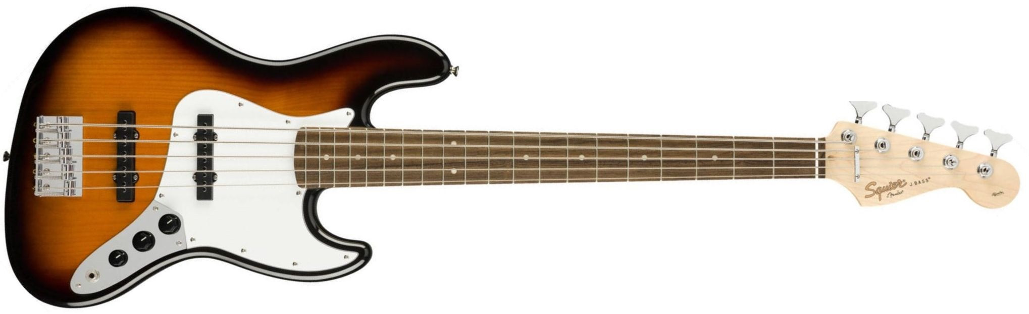 Hlavní obrázek 5strunné FENDER SQUIER Affinity Jazz Bass V Brown Sunburst Laurel