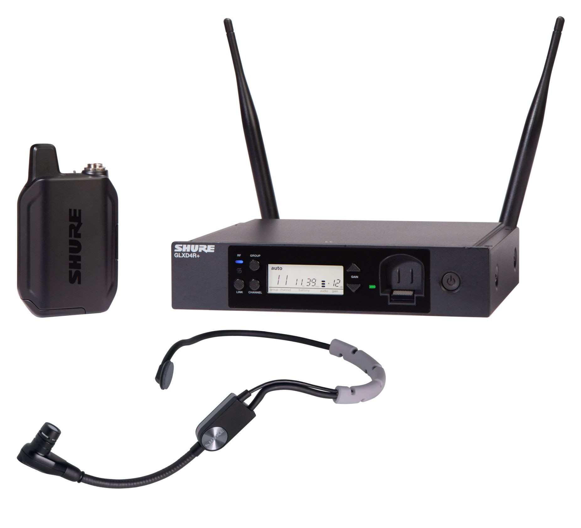 Hlavní obrázek S hlavovým mikrofonem SHURE GLXD14R+/SM35